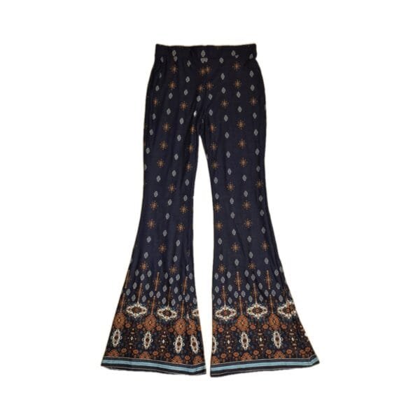 Magic Pantz with Aztec design bell bottoms