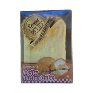 grabie melty butter cube squishy front view